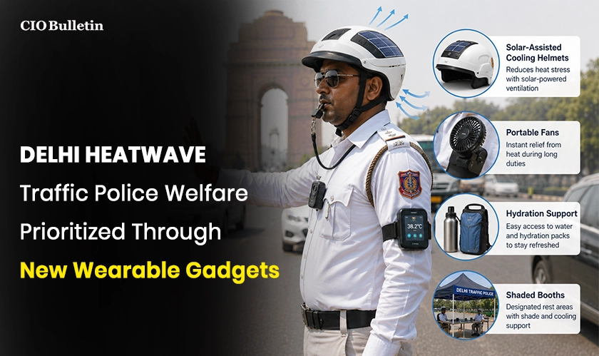  Delhi Heatwave Traffic Police Innovations 